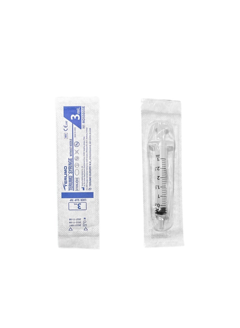 TERUMO Syringe Terumo Without Needle 3ml Leur Slip - Image 2
