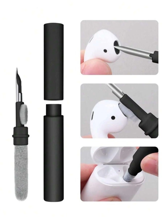 M MIAOYAN Bluetooth Earbuds Cleaning Pen Multi Function Cleaning Headphones Kit with Soft Brush in Ear Headphones Cleaner Kit for Wireless Earphones Case Camera and Mobile Phone  - Image 1