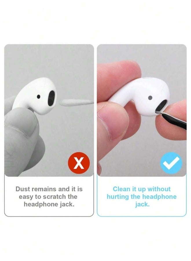 M MIAOYAN Bluetooth Earbuds Cleaning Pen Multi Function Cleaning Headphones Kit with Soft Brush in Ear Headphones Cleaner Kit for Wireless Earphones Case Camera and Mobile Phone  - Image 3
