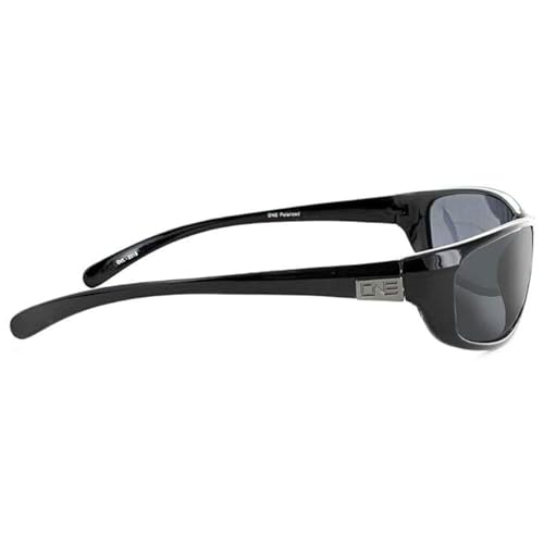 Optic Nerve - 2022 Premium & Affordable Polarized Sport Sunglasses for Men/Women, Backwoods Edition with Shiny Black Frame/Smoke Lens - Image 3