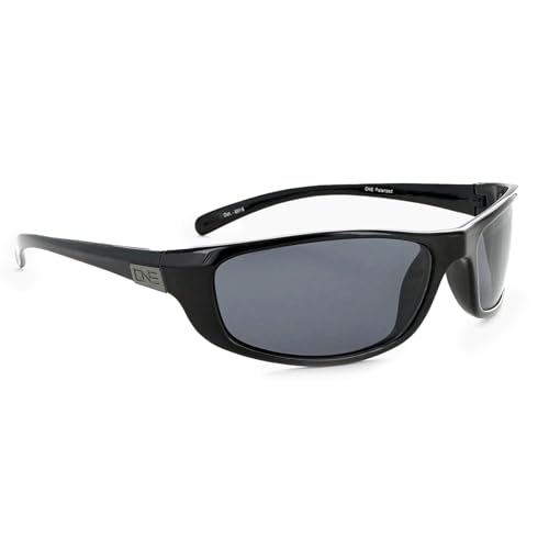 Optic Nerve - 2022 Premium & Affordable Polarized Sport Sunglasses for Men/Women, Backwoods Edition with Shiny Black Frame/Smoke Lens - Image 1