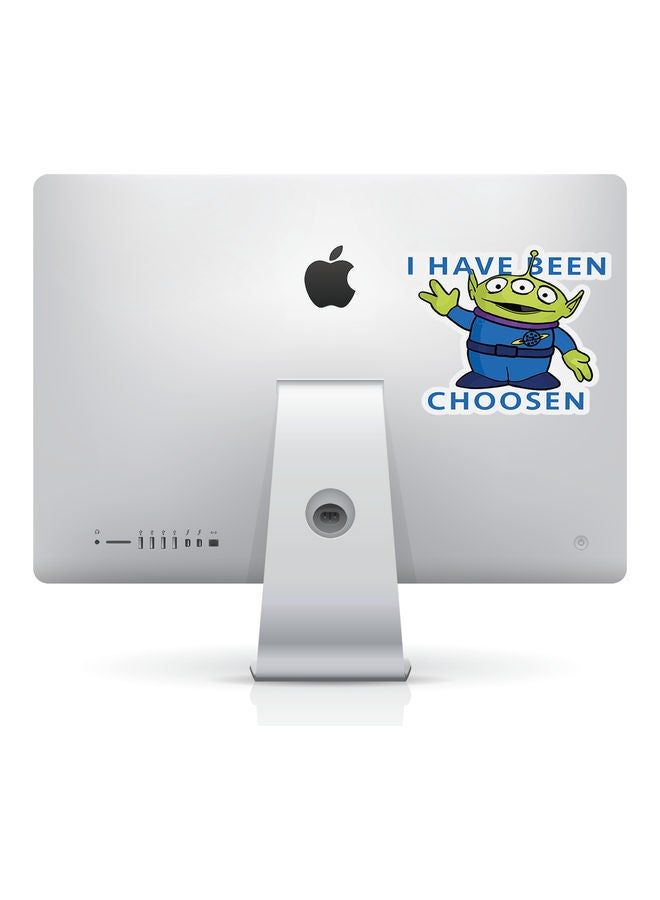 RKN Alien Toy Story Vinyl I Have Been Chosen Sticker For College Stationary Notebook 6inch - Image 1