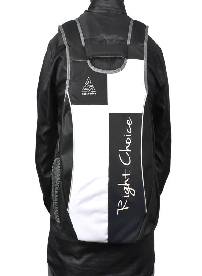 RIGHT CHOICE Causal backpack riding bag pithu college bagpack (Black) - Image 5