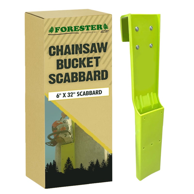 FORESTER Bucket Scabbard Chainsaw Holder Logging Tools Bucket Truck Accessories Tree Cutting Equipment Inside Mount Chain Saw System Arbor Tool Box Accessories Measuring 32 Long