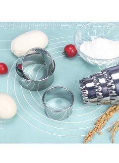Oasisgalore Stainless Steel Biscuit Cutters, Round Cookie Cutters Perfect for Scones, Mince Pies,and Tarts.  - Image 4