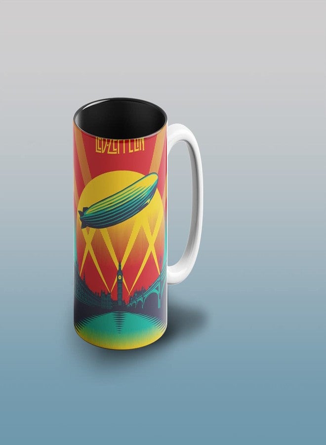 Prink Led Zeppelin Coffee Mug with Print | Rock Band Printed Tea Mug | Gift for Friends |330ml, Microwave & Dishwasher Safe - Image 3
