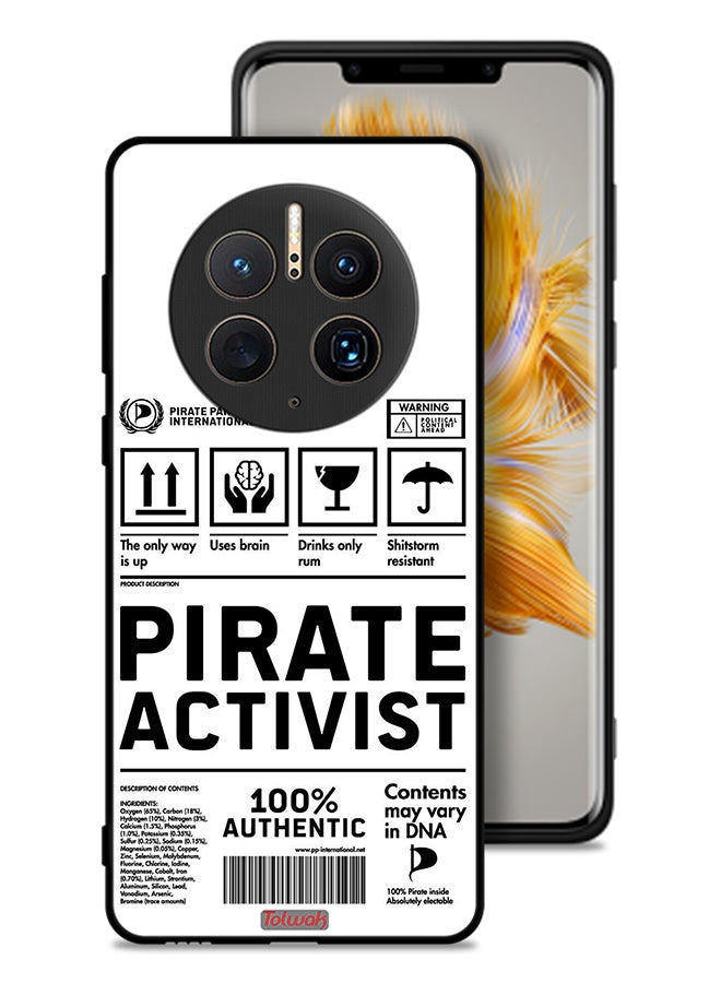 Tolwak Huawei Mate 50 Pro Protective Case Cover Private Activist Sticker - Image 1