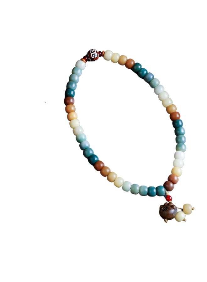 GRADIENT Bodhi Cat Paw Multi-loop Bracelet, High-end Versatile Buddhist Beads Prayer Bracelet Unisex - Image 5