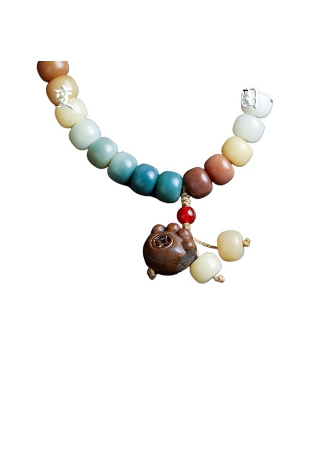 GRADIENT Bodhi Cat Paw Multi-loop Bracelet, High-end Versatile Buddhist Beads Prayer Bracelet Unisex - Image 4