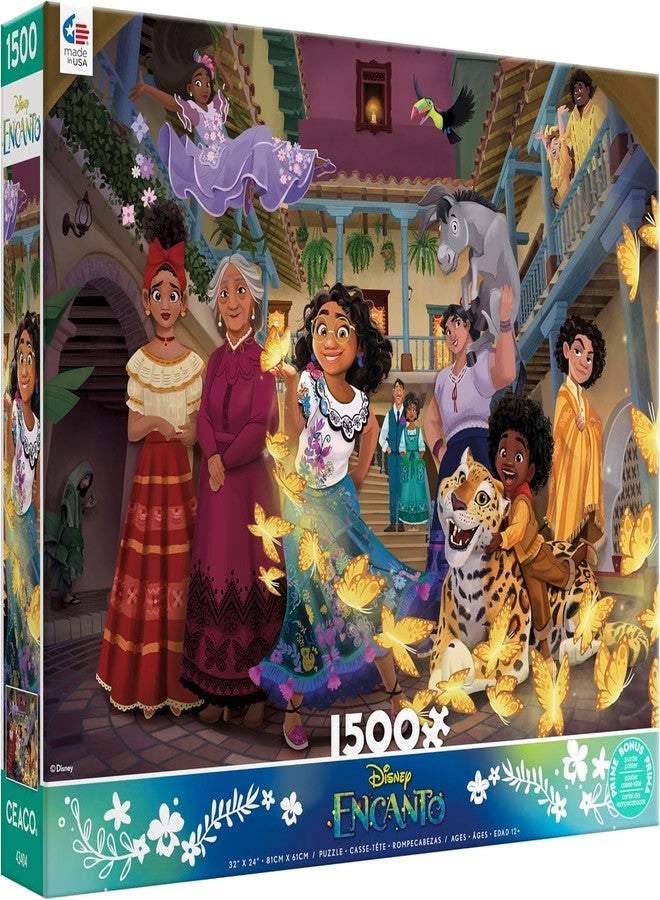 سيكو أحجية الصور المقطوعة من سيكو - ديزني - إنكانتو كورتيارد - 1500 قطعة - Image 1