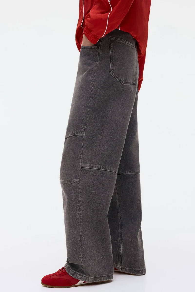 H&M Baggy darted jeans