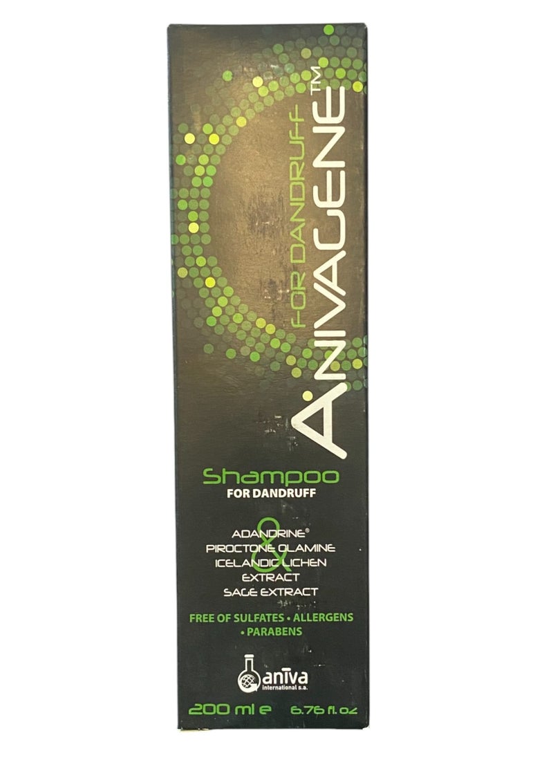 Anivagene Shampoo Anti Dandruff, 200 ml