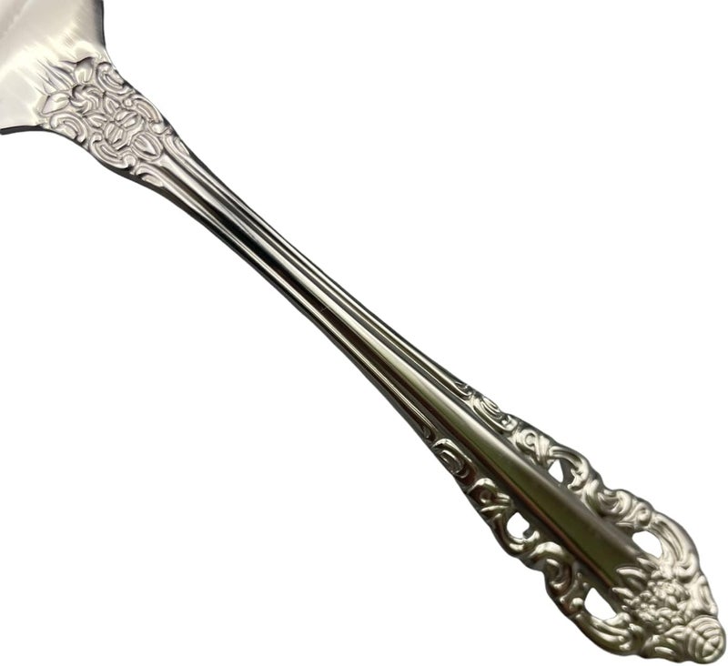 WALLACE Antique Baroque 18/10 Stainless Steel Cocktail Fork (Set of Four) - Image 2