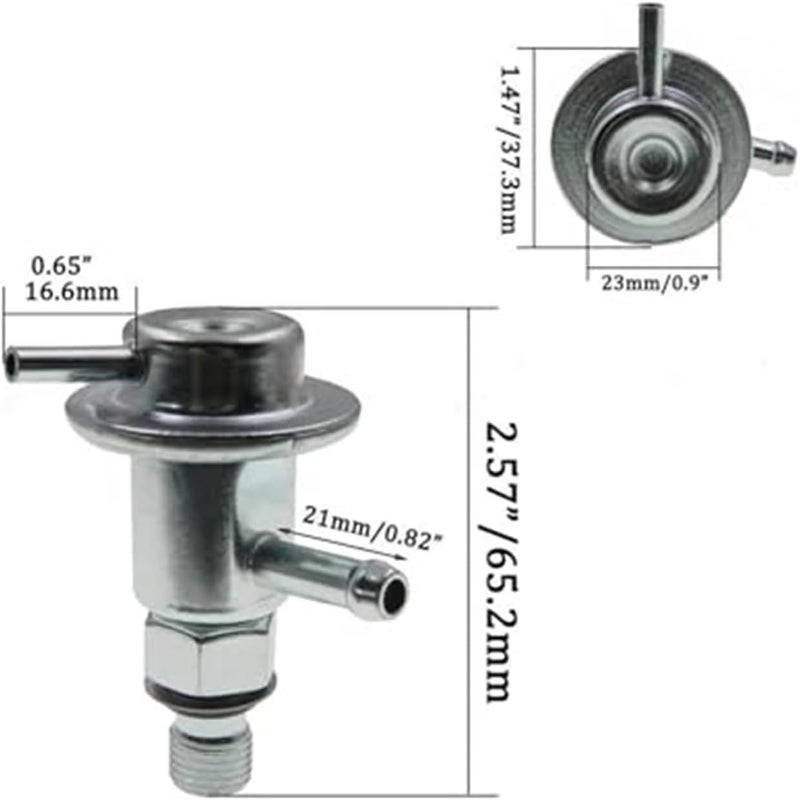 QASULER Fuel Pressure Regulator 3.0BAR - Image 2