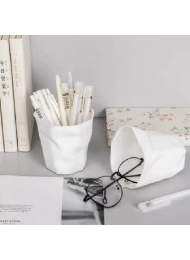 A cup-shaped pen holder for carrying and organizing school supplies,Size: 10 * 10 * 7 cm - Image 4