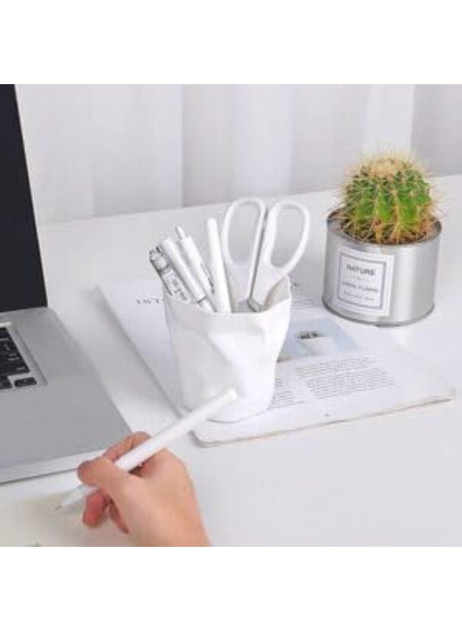 A cup-shaped pen holder for carrying and organizing school supplies,Size: 10 * 10 * 7 cm - Image 3