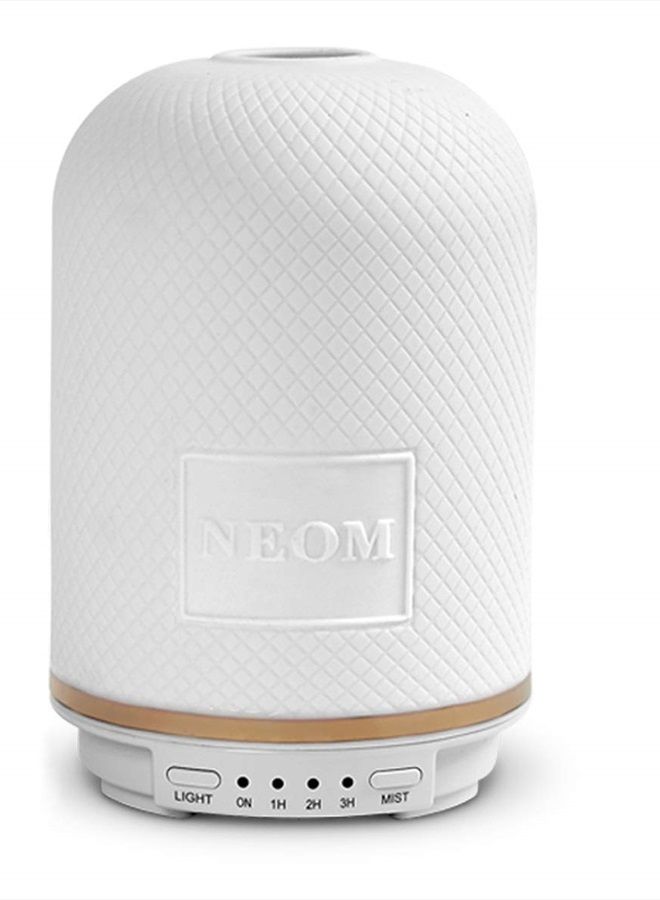 NEOM – Wellbeing Pod | Premium Ultrasonic Essential Oil Diffuser | Ceramic Cover, LED Light & Timer | Aromatherapy Diffuser | Home Fragrance - Image 1