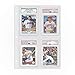 Fageverld Graded Card Slab Binder Pages for Storage Display Compatible with 40 PSA BGS BCCG CGC Graded Sports Cards Also Fit OneTouch Magnetic Card Holders 10 Pages Card Case Not Include - Image 3