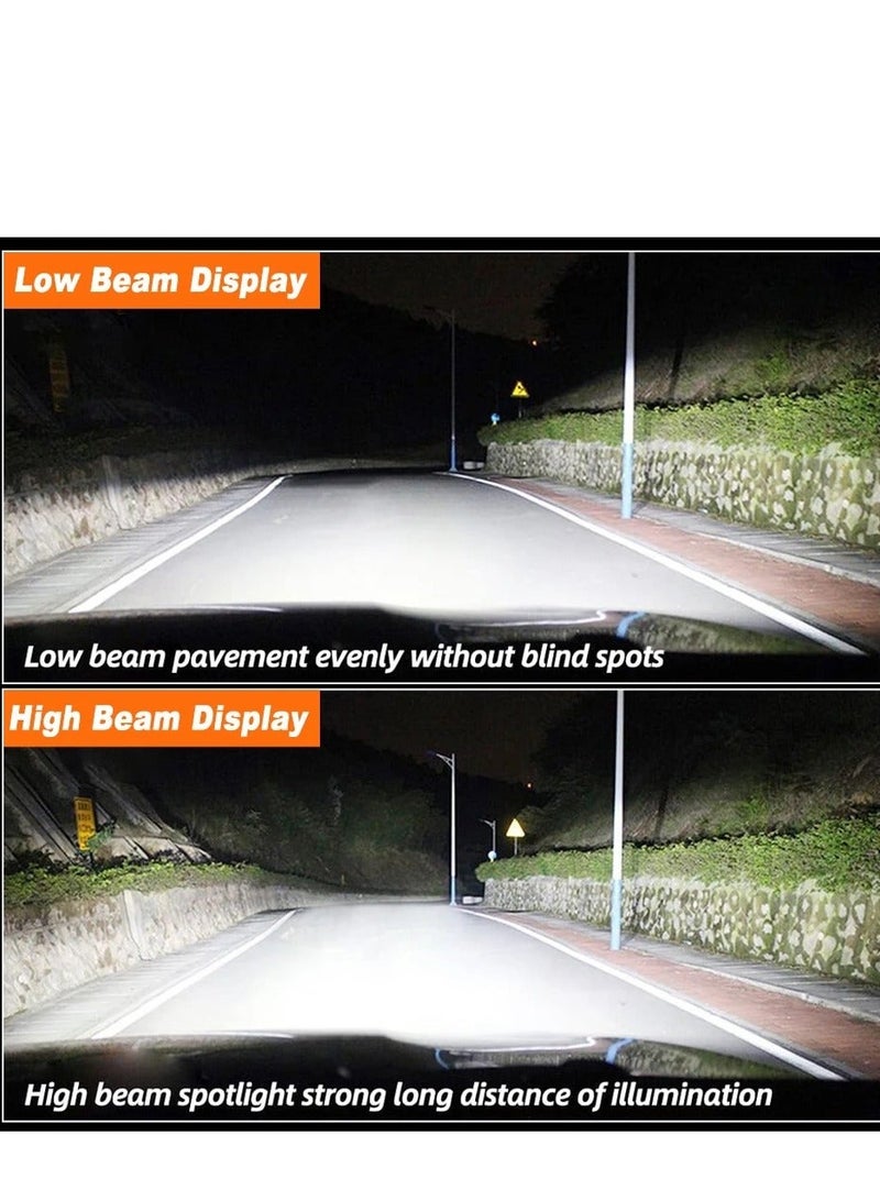 MUNTAQI 2pieces H11 LED HL Headlight Bulbs IP68 Waterproof Car LED Headlight Bulbs 6000K 50000LM Bright LED Headlights 2pcs (Korea) - Image 4