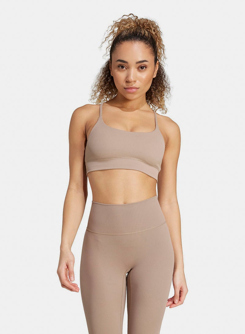 Adidas All Me Rib Light Support Bra - Image 1