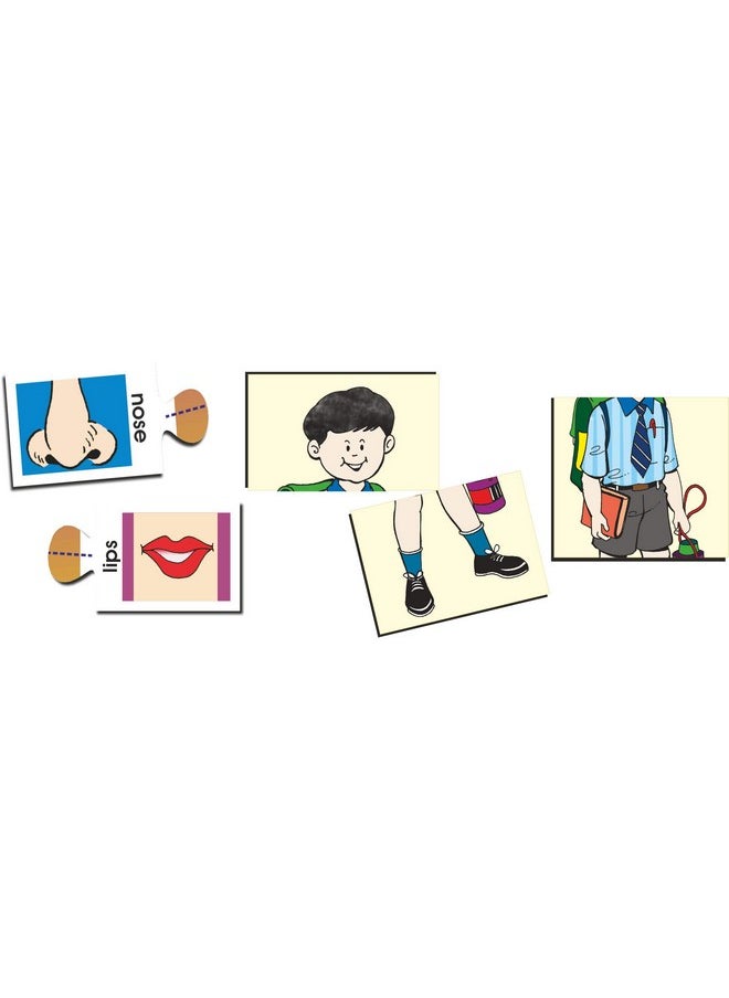 Creative's Creative Educational Aids P. Ltd.-Cre0690 Body Parts Puzzle (Multi-Color), Kid  - Image 2