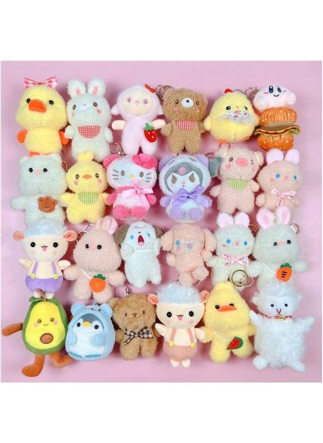 Generic - Mini Plush Toy Doll Pendant Wedding Gift Spray Machine Internet Celebrity Bag Toy/plush Doll/doll-Color:Red Ultraman-Height:10-15cm Ordinary Hanging Chain - Image 1