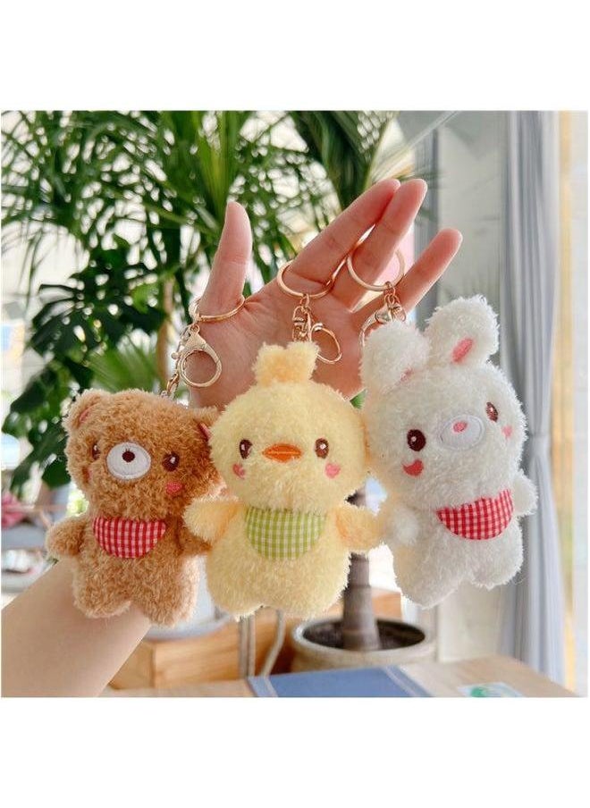 Generic - Mini Plush Toy Doll Pendant Wedding Gift Spray Machine Internet Celebrity Bag Toy/plush Doll/doll-Color:Red Ultraman-Height:10-15cm Ordinary Hanging Chain - Image 1