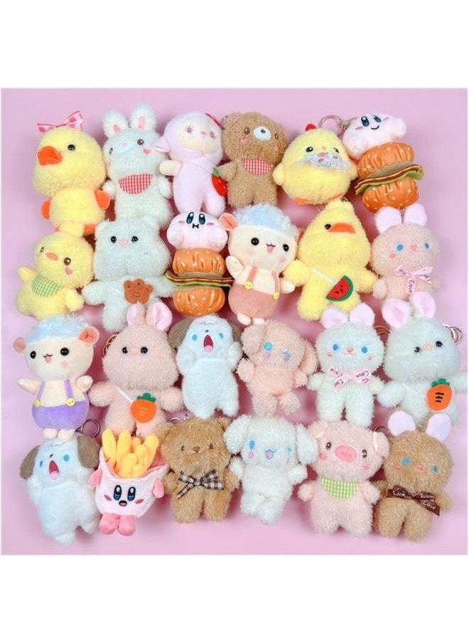 Generic - Mini Plush Toy Doll Pendant Wedding Gift Spray Machine Internet Celebrity Bag Toy/plush Doll/doll-Color:Red Ultraman-Height:10-15cm Ordinary Hanging Chain - Image 1