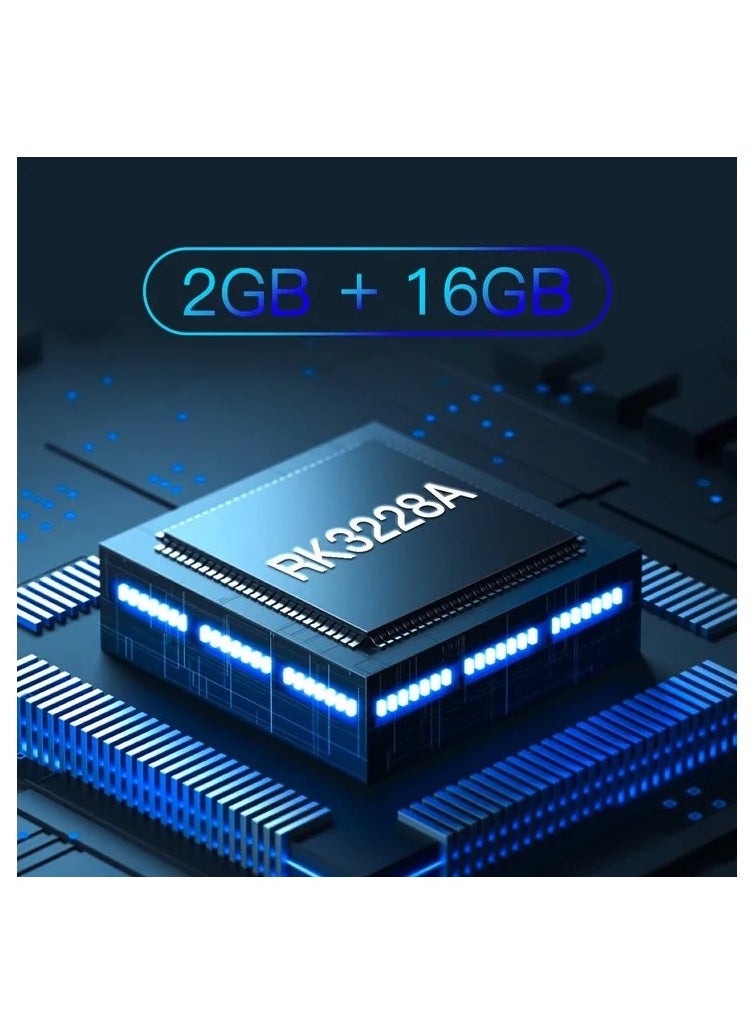 تي في بوكس (رسيفر انترنت) بنظام تشغيل أندرويد 10.0 بدقة كاملة الوضوح 4k