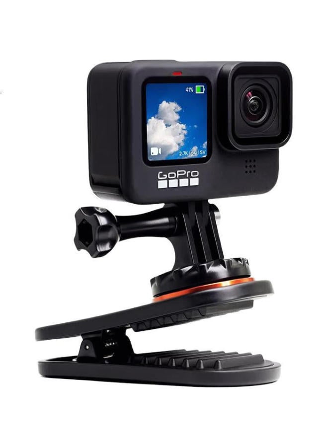 Maxcam Suitable For Dji Osmo Action 5 4 3, Gopro 13/12, Dog 1098 Action Cameras, Backpack Clip, Rotating Strap, Fixed Backpack Clip Accessories - Image 2