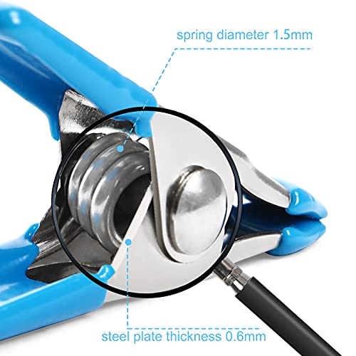 FASTORS Small Spring Clamps for Woodworking,Backdrop Clips,Mini Clamps for Crafts,Photography Studio and Muslin Backdrop,Metal Heavy Duty 2Inch 30PCS - Image 5