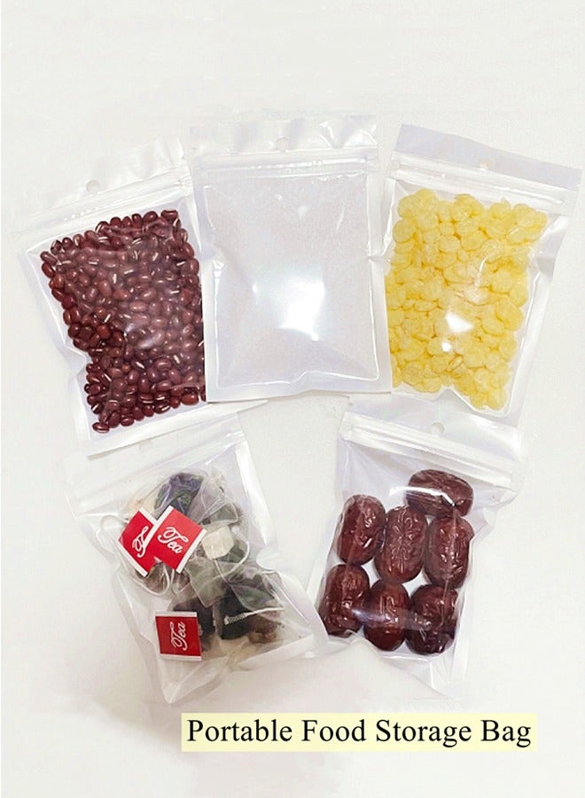 50 Pcs White Resealable Gift Packaging Bag - Image 3