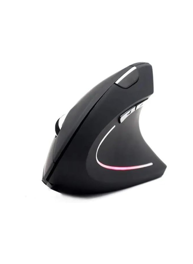 2.4G ماوس USB لاسلكي قابل لإعادة الشحن مريح  - Image 1