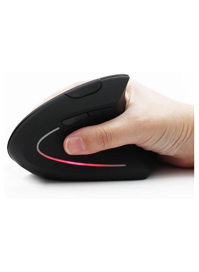 2.4G ماوس USB لاسلكي قابل لإعادة الشحن مريح  - Image 2