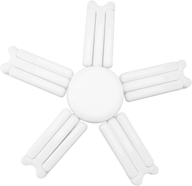GIFTER Bright Foldable Adjustable LED Garage Light E27 Base High Brightness Ceiling Lamp for Workshop Basement - Image 2