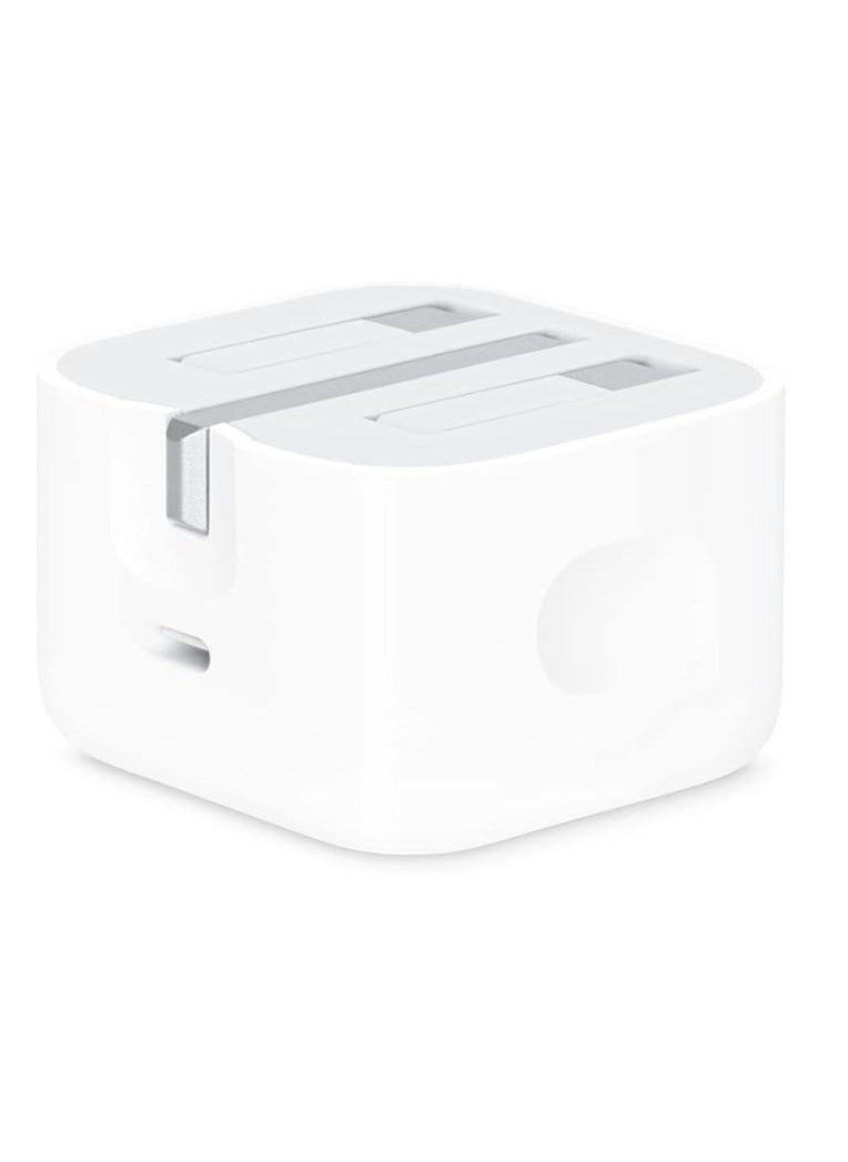 Generic - 20W USB-C Compatible Power Adapter White - Image 1