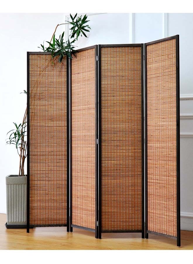 Generic - Room Dividers 4 Panel Room Partition, Foldable Freestanding - Image 1