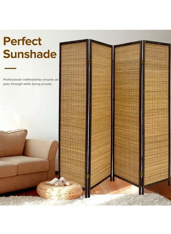 Generic - Room Dividers 4 Panel Room Partition, Foldable Freestanding - Image 1