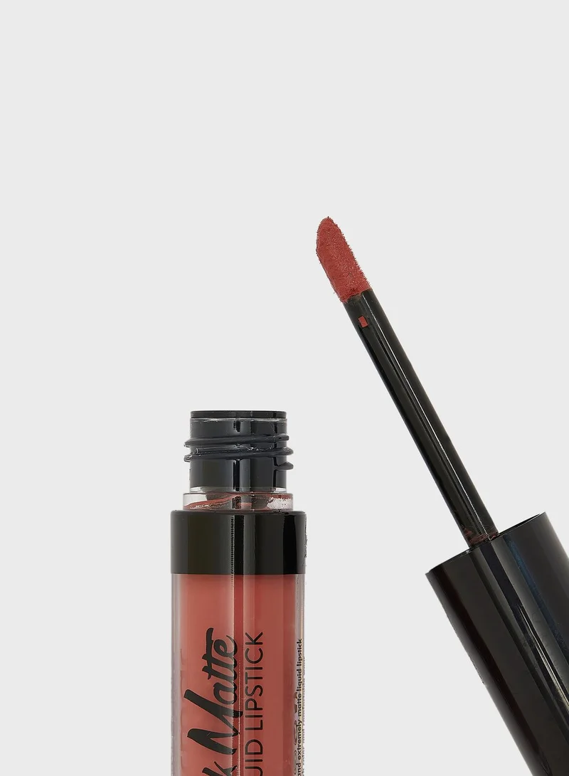 flormar Silk Matte Liquid Lipstick - 10 Tender Terra