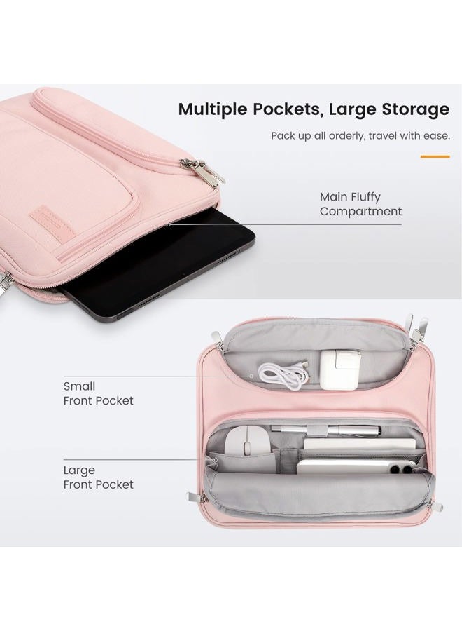 MoKo 9-11 Inch Tablet Case, Retractable Handle Protective Case for iPad Pro 11 M2 2022-2018, iPad 10. 10.9 2022, iPad Air 5 10.9 Inch 2022, iPad 9/8/7 Gen 10.2, Galaxy Tab S9 11 Inch 2023, Tab S8 11 - Image 4