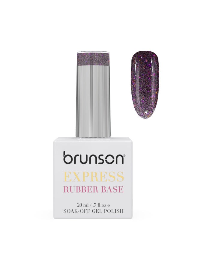 brunson Rubber Base Gel Nail Polish 20Ml - French Rubber Base Coat Long-Lasting, Durable And Chip-Resistant Nail Strengthener Gel Nail Polish Base Coat For Manicure And Pedicure