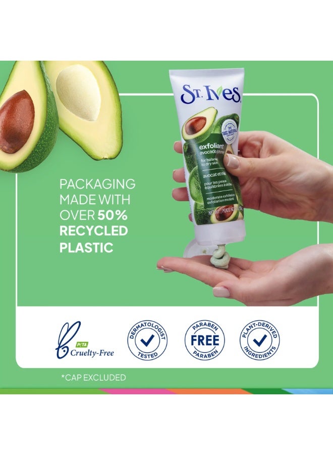 St. lves Soft Skin Avocado & Honey Scrub 170g - Image 5