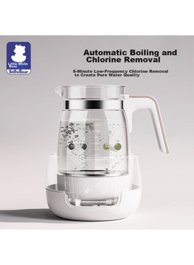 Snow Bear Snowbear Constant Temperature Kettle, Baby Formula Maker, Bottle Warmer, Milk Powder Maker, Hot Water Kettle, Milk Warmer, 1.2l Water Boiler, 0857 - Image 3
