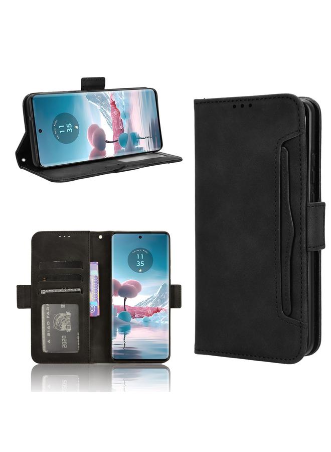 S-TOP Case For Motorola Edge 40 Neo 5G Skin Feel Calf Texture Card Slots Leather Phone Case - Image 1