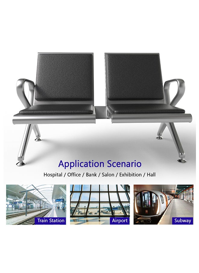 Mahmayi - Mahmayi Banco HF 2 Seater Metal Bench with cushion - Image 1