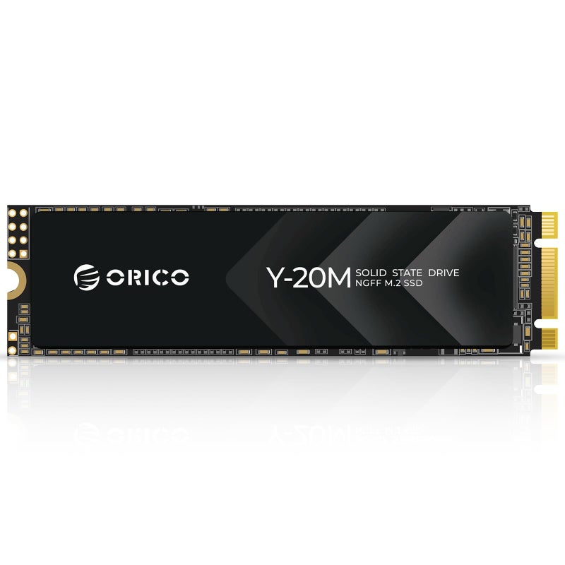 ORICO 1TB M.2 2280 SATA SSD(Not PCIe NVMe), Internal M.2 SSD with B+M Key for Desktop/Laptop, SATA III 6Gbps NGFF Solid State Drive Low Power Consumption - Y20M - Image 1