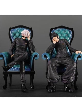 2pcs Geto Suguru Figure JJK Statue, 1/7 Scale Sitting on Chair Anime Action Figure Sculpture JJK Geto Suguru Statue Handmade Collectible Desktop Decoration Gifts for Fans - pzsku/ZDA013831C7F45DCD7183Z/45/_/1739617283/50c96595-c51e-4bbe-9521-7253f57506a3