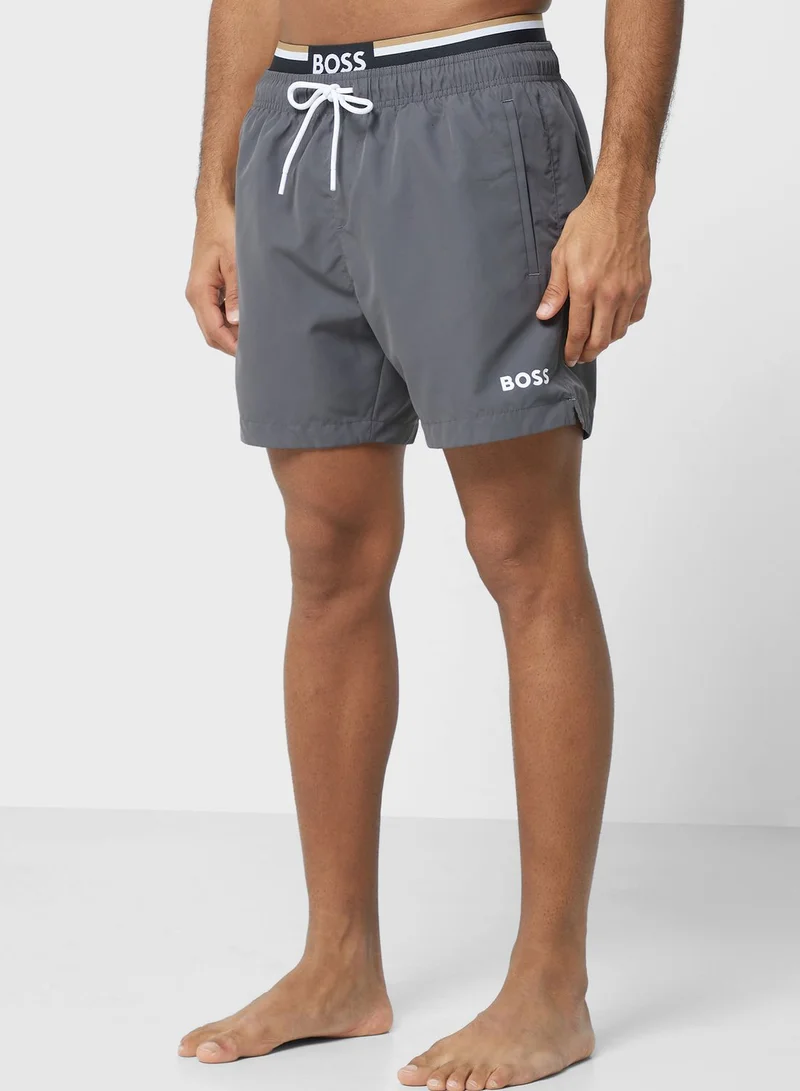 BOSS Logo Swim Shorts