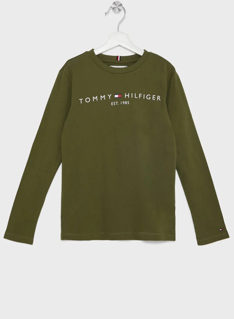 TOMMY HILFIGER Youth Logo T-Shirt