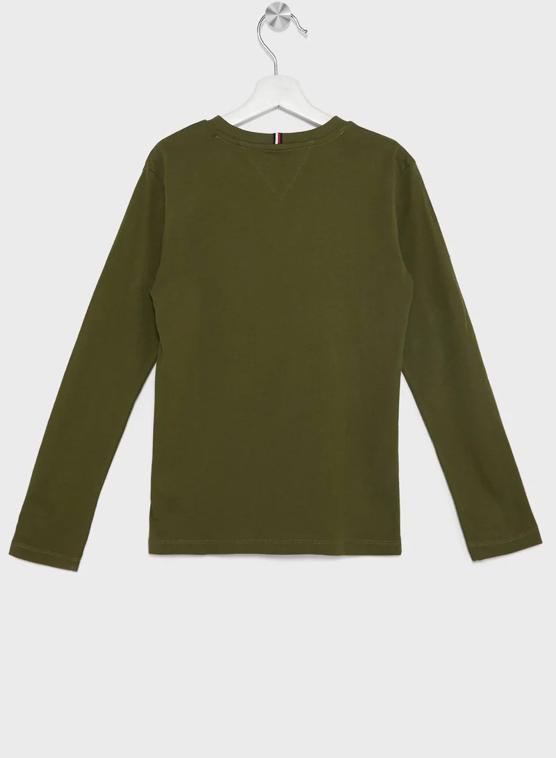 TOMMY HILFIGER Youth Logo T-Shirt